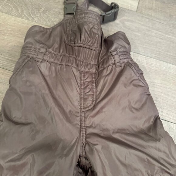 GAP TAN GIRLS SNOW BIB OVERALLS TODDLER 4 YEARS - Picture 3 of 6
